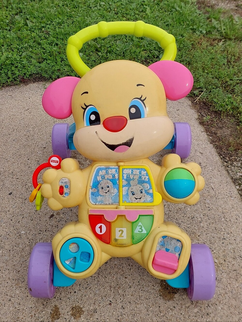 Interactive push walker Fisher price
